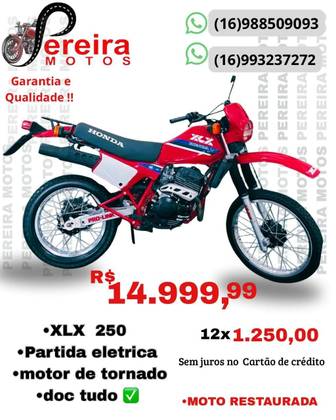 HONDA XLX 250R 